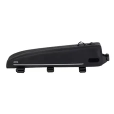 SACOCHE DE SELLE VELO ZEFAL Z-ADVENTURE T3 POUR 2.2L NOIR ETANCHE FIXATION VELCRO ( L 440 x 45 x 100mm) ZIP ETANCHE