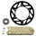 CHAIN AND SPROCKET KIT FOR FANTIC 125 CABALLERO SCRAMBLER 2021  428  14x61  (Ø SPROCKET 136/156/8.50)  (OEM SPECIFICATIONS)  -AFAM-