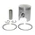 PISTON FOR 50cc MOTORBIKEARTEK K2 (2 RINGS) FOR  MINARELLI 50 AM6/MBK 50 X-POWER, X-LIMIT/YAMAHA 50 TZR, DTR/PEUGEOT 50 XPS/RIEJU 50 RS1/BETA 50 RR/APRILIA 50 RS 1995>2005