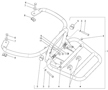 Porte-bagages arrière
