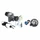 CONTACTEUR A CLE SCOOT ADAPTABLE KYMCO 50-125 AGILITY RS 2009>2017 ROUE 12 POUCES 2008>2014 (CYLINDRE LONG 5 FILS) (OEM: 35010-LGB5-E10) (COMPLET)  -P2R-