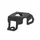REAR BRAKE FLUID RESERVOIR PROTECTION COVER- FOR KAWASAKI Z900, Z650 ALUMINIUM BLACK  -AVOC-
