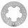 BRAKE DISC FOR MBK 50 X-POWER 2003> Rear/ YAMAHA 50 TZR 2003> Rear/ APRILIA 50 RS 1999>2005 Rear (EXT 220mm - INT 102mm - 5 Holes , VIS DIAM 8)  -IGM-