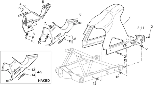 Carrosserie posterieure