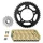 KIT CHAINE ADAPTABLE APRILIA 1000 RSV 1998>2003, RSV SP 1999>2000, RSV R 1998>2003  525  17x42  (DIAM COURONNE 100/120/10.25)  (DEMULTIPLICATION ORIGINE)  -AFAM-
