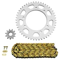 CHAIN AND SPROCKET KIT FOR RIEJU 50 MRX 2003>2004  420  11x48 (BORE Ø 105mm) (OEM SPECIFICATION)  -AFAM-