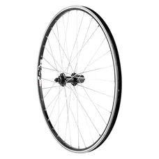 ROUE ROUTE PATIN BLOCAGE 26"/650X23 CASSETTE 10/9V. MOYEU SHIMANO SORA NOIR (571-23)
