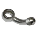 RACCORD BANJO DURITE DE FREIN DIAM INT 10mm DIAM EXT M10 x 125 COUDE 60°  -SELECTION P2R-