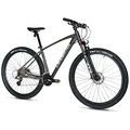 VELO MUSCULAIRE VTT 29 LEADER FOX EVOLUTION 2025 MIXTE GRIS ANTHRACITE MAT 8V CADRE 22 POUCES (TAILLE ADULTE 188 cm à plus)