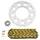 KIT CHAINE ADAPTABLE PEUGEOT 50 XP6 ENDURO 2004>2005  420  11x52  (DIAM COURONNE 105/125/8.5)  (DEMULTIPLICATION ORIGINE)  -AFAM-