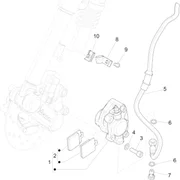 Tuyaus du freins - Etriers de frein