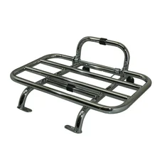 PORTE BAGAGE AVANT ORIGINE PIAGGIO 50-125 VESPA-S 2011> CHROME  - 656105 -
