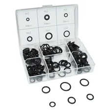 JOINT TORIQUE METRIQUE 6 TAILLES DIAM DE 6 à 14mm  (ASSORTIMENT)  (BOITE DE 140 PIECES)  -P2R-