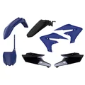 FAIRINGS/BODY PARTS FOR YAMAHA 250 YZ F 2019>2022, 450 YZ F 2018>2022  ( 7 parts kit ) Blue/Black (OEM color)  -POLISPORT-