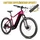 VELO ELECTRIQUE/VAE VTT 27,5 LEADER FOX KENT 2025 VIOLET BRILLANT 9V MOTEUR CENTRAL BAFANG M510 36V 95Nm BATTERIE 20Ah (19,5'' - H50cm - TAILLE L - POUR ADULTE DE 178cm à 185cm)