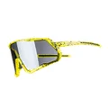 LUNETTES VELO ADULTE GIST MASK MONTURE JAUNE FLUO VERRE NOIR POLYCARBONATE (PROTECTION 100% CONTRE UVA, UVB, UV)
