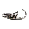 POT SCOOT YASUNI Z VERNI POUR MBK 50 BOOSTER, STUNT/YAMAHA 50 BWS, SLIDER  (SILENCIEUX NOIR)  -TUB306B-