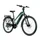 VELO ELECTRIQUE/VAE CITY 29 LEADER FOX SANDY 2024 FEMME VERT EMERAUDE BRILLANT 9V MOTEUR ROUE AR BAFANG 36V 45Nm BATTERIE 20Ah (16,5'' - H43cm - TAILLE  S - POUR ADULTE DE 158cm à 168cm)