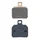 BRAKE PADS SET (2 pads) CL BRAKES FOR YAMAHA 125 XMAX Rear  125 MAJESTY Rear / MBK 125 SKYCRUISER Rear  125 SKYLINER Rear / SUZUKI 125 BURGMAN 2002>2006 Rear  -  (3057 MSC)