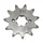 PIGNON 11 DENTS ORIGINE PIAGGIO 50 GILERA SMT 2006>, RCR 2006>/DERBI SENDA 2006>/APRILIA  RS 2006>, RS4 2011>, RX 2006>, SX 2006> -86177R-