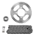 KIT CHAINE ADAPTABLE YAMAHA 125 YBR 2006>2016  428  14x45  (DEMULTIPLICATION ORIGINE)  -SUPERSPROX-