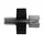 CABLE ADJUSTMENT SCREW FOR MOPED M6  L18mm  - HEAD 7x9 (WHITH PLASTIC SETTING WHEEL)  -DOMINO-