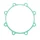 GASKET for PLATE (CLUTCH SIDE) "PIAGGIO GENUINE PART" MOTO-GUZZI ENSEMBLE DE LA GAMME  -GU05011830-