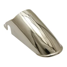 GARDE BOUE MOTEUR CYCLO ADAPTABLE SOLEX CHROME  -SELECTION P2R-
