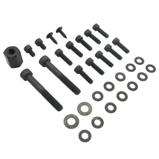 VIS DE CARROSSERIE/CARENAGE/CAPOTAGE REPLAY ACIER POUR MBK 50 BOOSTER/YAMAHA 50 BWS NOIR (KIT)