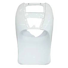 FRONT SHIELD - "PIAGGIO GENUINE PART" APRILIA 50 SCARABEO 2000>2006 WHITE CAMBRIDGE  -AP8268507-