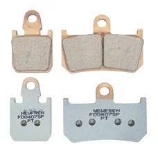 BRAKE PADS NEWFREN FOR YAMAHA 1670 MT01 2007> Front   1700 V MAX 2009>2012 Front   1000 YZF R1 2007>2014 Front   (L 62mm-31mm - H 45mm-48.5mm - thk 8.5mm)  (FD0407SP)  (SPORT SINTERED)