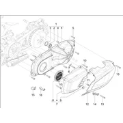 Couvercle carter - Refoidissement carter