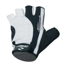 GANTS VELO COURT GIST PRO ETE NOIR/BLANC  M (PAIRE SUR CARTE) AVEC VELCRO  -5515