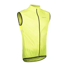 WINDBREAKER CYCLING JACKET- GIST FLUO YELLOW - SLEEVELESS   S -5258