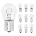 LIGHT BULB 12V 21W STANDART P21W FOOT BA15S CLEAR (TAIL+BRAKE LIGHT) (SOLD PER 10)  -OSRAM-