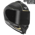 CASQUE INTEGRAL ADX AI500 EVO NOIR/OR MAT M (DOUBLE ECRAN) (ECE 22.06)