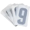CHIFFRE PLAQUE PVC MOTO/SCOOTER 45mm  9  (VENDU PAR 10)