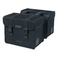 DOUBLE BAG FOR BICYCLE-REAR- BASIL KAVAN 58Lt BLACK  (37x24x33cm)