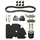 MAINTENANCE KIT "PIAGGIO GENUINE PARTS" 125 X-EVO 2007>, X8 2004>2006 (WITH SLIDING GUIDES) (+REAR BRAKE PADS HENGTONG 647400)  -1R000382-