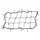 FILET SANDOW CARGO 380 x 760 mm AVEC 10 CROCHETS METAL PLASTIFIES (SANDOW DIAM 4 mm)  -P2R-