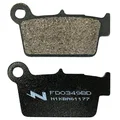 BRAKE PADS NEWFREN FOR APRILIA 450 SXV 2005> Rear BETA 250 RR 2005>2013 Rear KAWASAKI 450 KLX R 2008> Rear YAMAHA 250 WR F 2003> Rear 450 YZ-F 2003> Rear  (FD0349BD)  (DIRT ORGANIC)