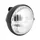 HEADLIGHT FOR MOPED PEUGEOT 103/MBK 51, 88 ROUND SHAPED Ø 103mm BLACK - CEV (TYPE 114)  -Approved-  -SELECTION P2R-