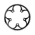CHAINRING FOR ROAD BIKE- 5 Arms- 50T.Ø 110  -OUTER- ALUMINIUM BLACK- 7075 TA ZEPHYR    (SHIMANO TYPE) 9/10Speed.