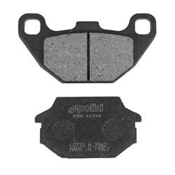 BRAKE PADS -POLINI FOR KYMCO 50 MAXXER, 125-150 PEOPLE, 125-150 AGILITY, 125 SUPER 8, 200 AGILITY, SYM 125 JOYRIDE 2005>2014  (174.0049)  (ORIGINAL)