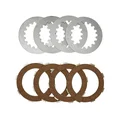 CLUTCH DISC FOR PIAGGIO 125 PX 1998>2016 (FULL SET WITH PLAIN PLATES+FRICTION PLATES)  -NEWFREN-