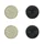 PLAQUETTE DE FREIN TROTTINETTE XIAOMI PRO (RESINE DIAM 21 mm) (VENDU A LA PAIRE)  -SELECTION P2R-