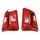 ECOPE DE REFROIDISSEMENT/RADIATEUR CYCLO ADAPTABLE POUR PEUGEOT 103 SPX, RCX ROUGE (VENDU PAR PAIRE)  -SELECTION P2R-