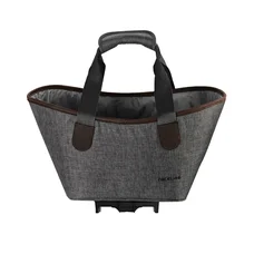 PANIER/SAC A MAIN VELO RACKTIME AGNETHA 2.0 GRIS FIXATION PORTE BAGAGE (L 34cm x L 26cm x h 37cm)  - COMPATIBLE SYSTEME RACKTIME SNAPIT 2.0 (NOUVELLE VERSION APRES 2021 MONTE CHEZ SCOTT)