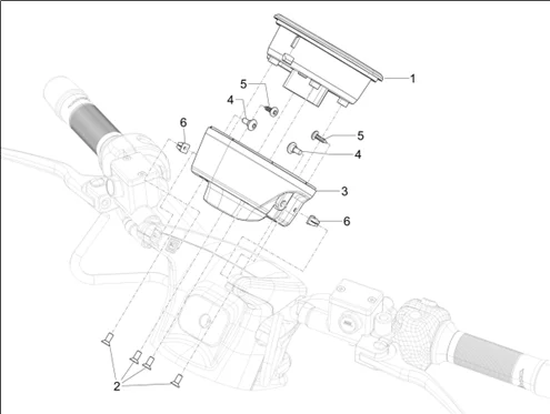 Groupe instruments - Cruscotto