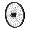 ROUE BMX 20" ARRIERE NOIR MOY FLIP-FLOP ALU NOIR 48T. AXE DE 14mm